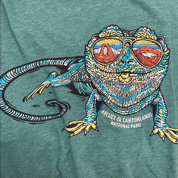 Arches National Park Iguana Tee Large - Picture 4 of 5